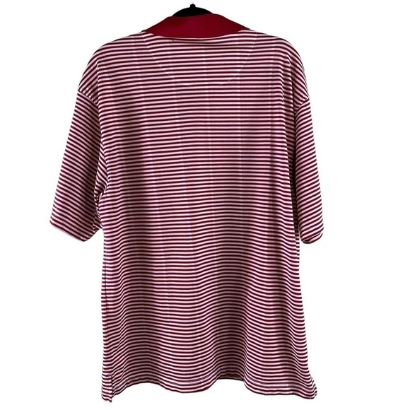 PING Men’s Performance Red and White Striped Golf Polo Shirt Sz XL - Picture 2 of 12